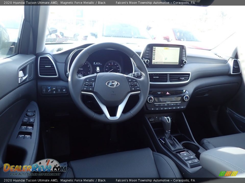 2020 Hyundai Tucson Ultimate AWD Magnetic Force Metallic / Black Photo #9