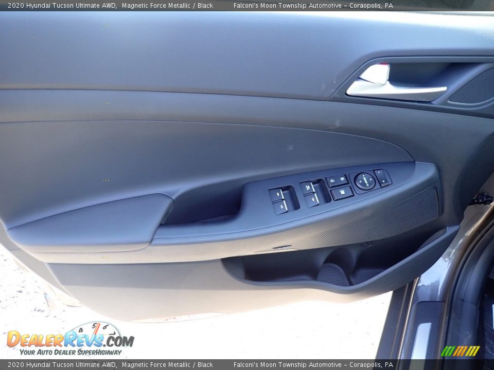 2020 Hyundai Tucson Ultimate AWD Magnetic Force Metallic / Black Photo #11
