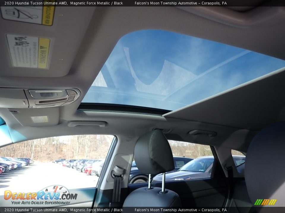 2020 Hyundai Tucson Ultimate AWD Magnetic Force Metallic / Black Photo #13