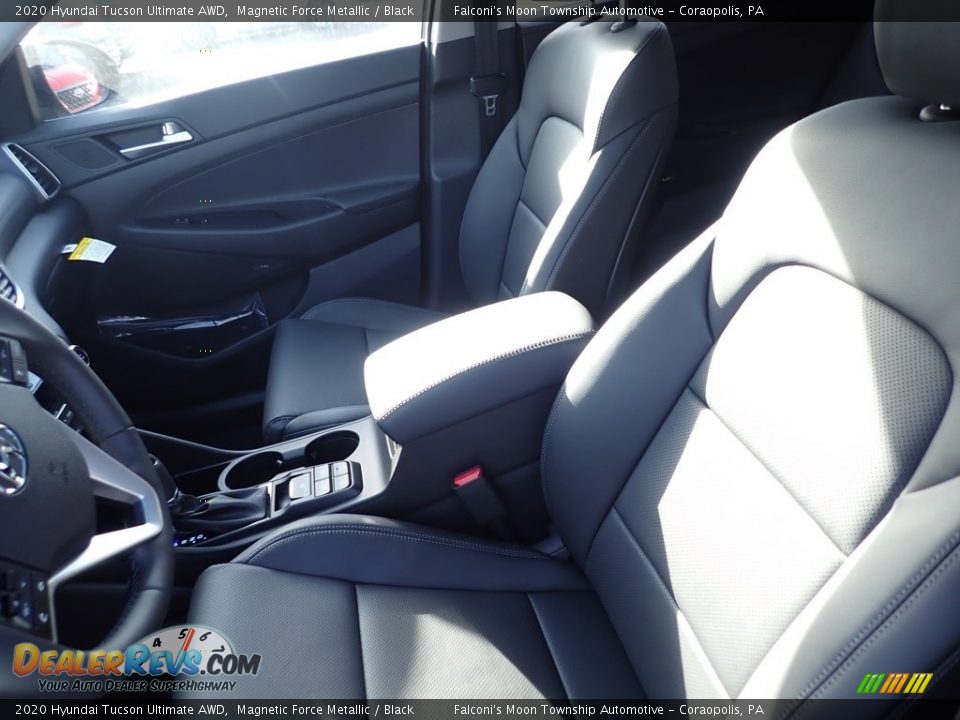 2020 Hyundai Tucson Ultimate AWD Magnetic Force Metallic / Black Photo #11