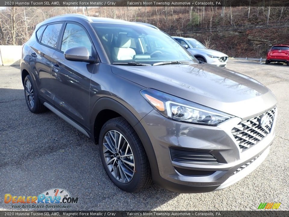 2020 Hyundai Tucson SEL AWD Magnetic Force Metallic / Gray Photo #3