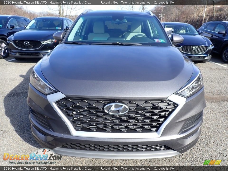 2020 Hyundai Tucson SEL AWD Magnetic Force Metallic / Gray Photo #4