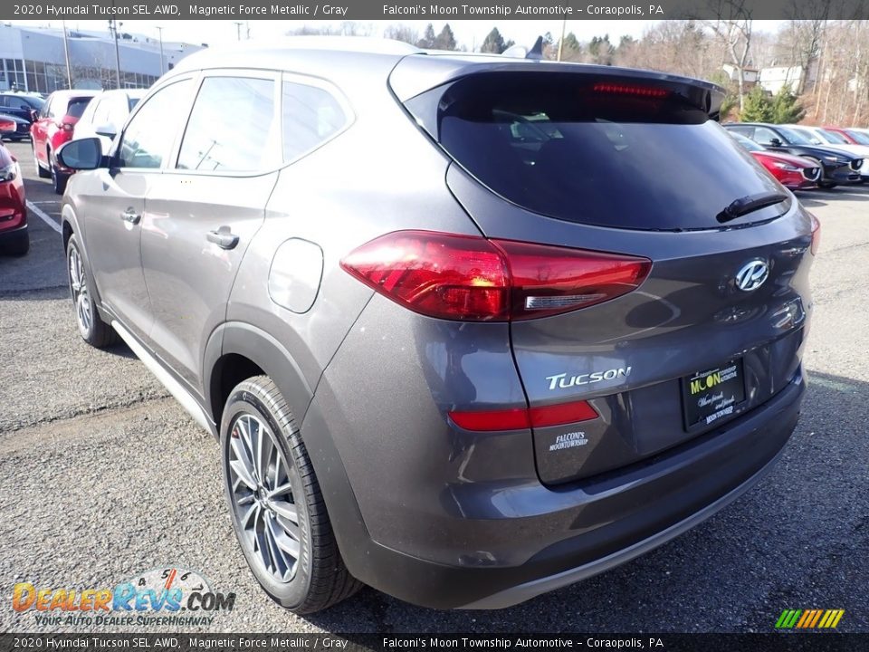 2020 Hyundai Tucson SEL AWD Magnetic Force Metallic / Gray Photo #6