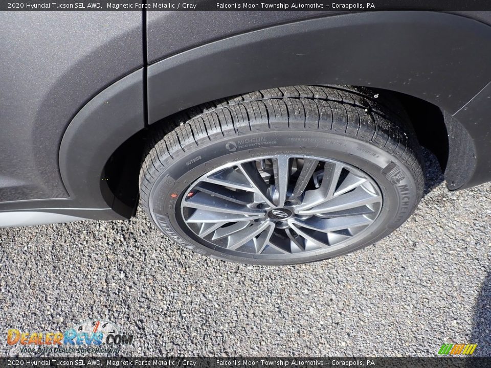 2020 Hyundai Tucson SEL AWD Magnetic Force Metallic / Gray Photo #7