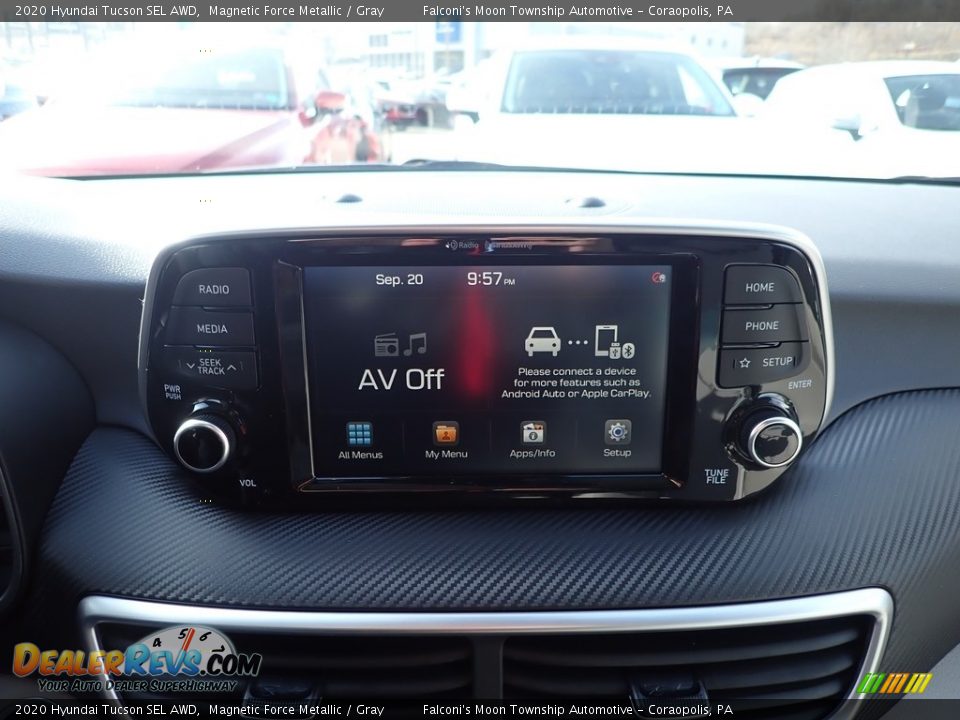 2020 Hyundai Tucson SEL AWD Magnetic Force Metallic / Gray Photo #13