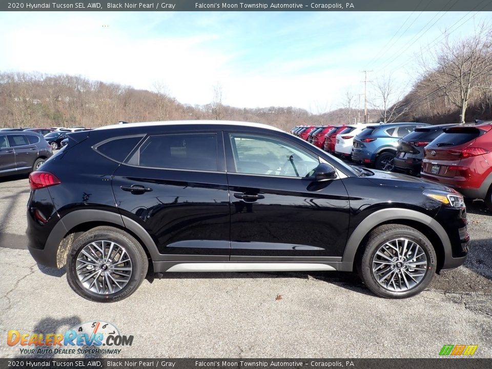 Black Noir Pearl 2020 Hyundai Tucson SEL AWD Photo #1