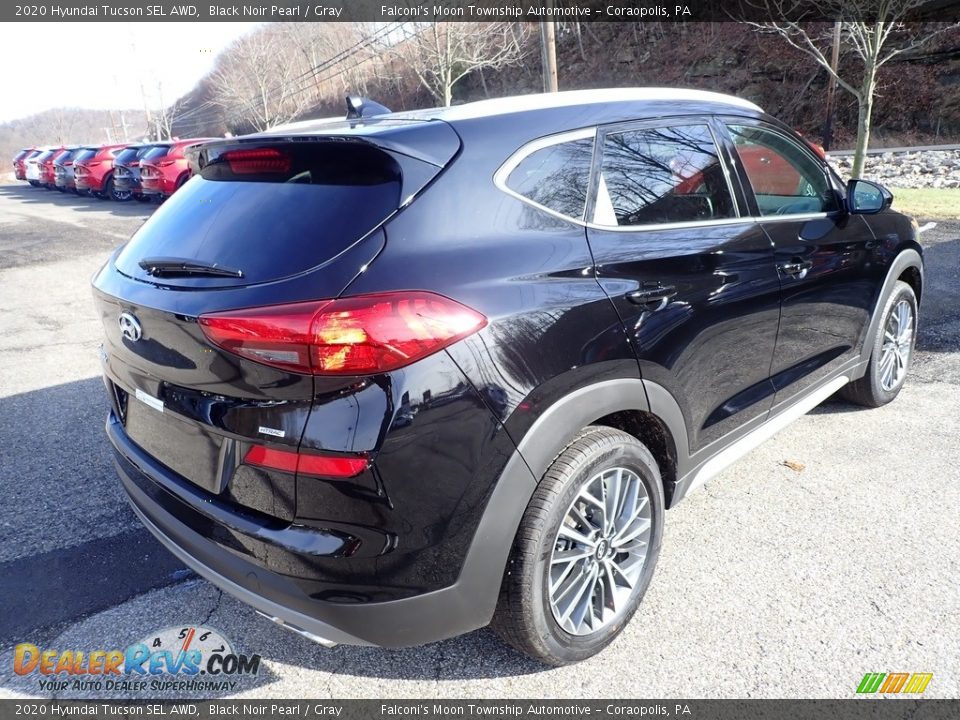 2020 Hyundai Tucson SEL AWD Black Noir Pearl / Gray Photo #2