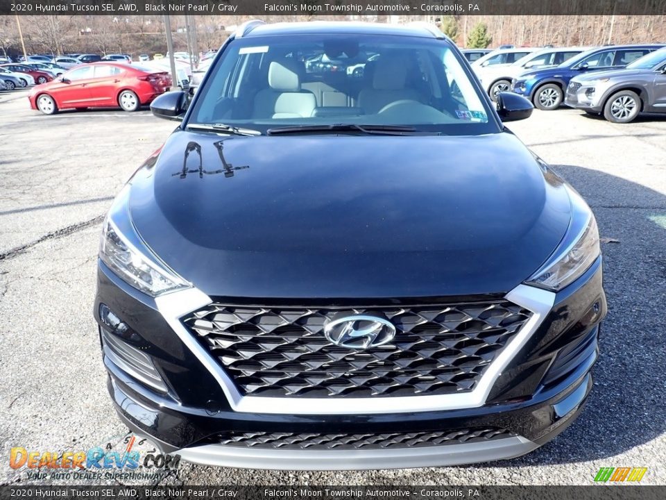 2020 Hyundai Tucson SEL AWD Black Noir Pearl / Gray Photo #4