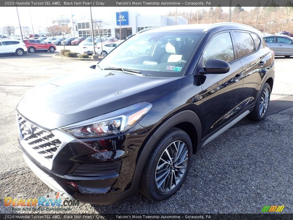 2020 Hyundai Tucson SEL AWD Black Noir Pearl / Gray Photo #5
