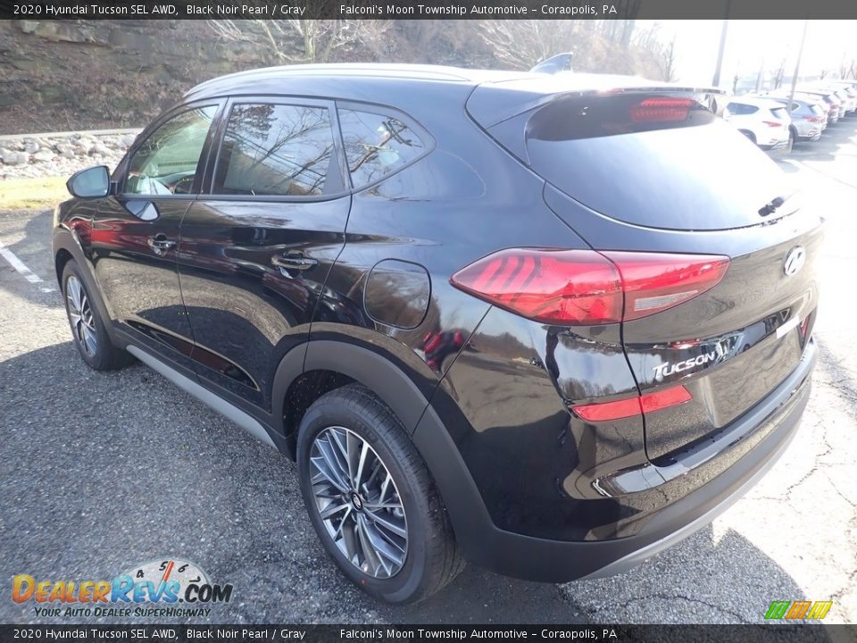 2020 Hyundai Tucson SEL AWD Black Noir Pearl / Gray Photo #6