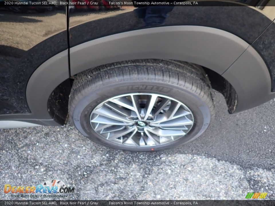 2020 Hyundai Tucson SEL AWD Black Noir Pearl / Gray Photo #7