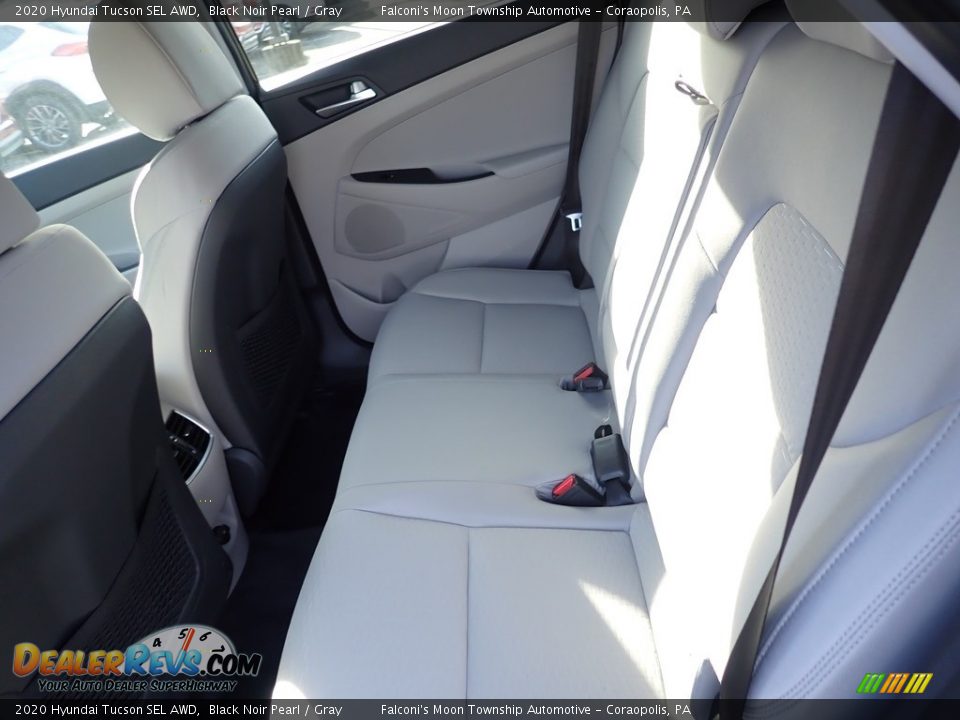 2020 Hyundai Tucson SEL AWD Black Noir Pearl / Gray Photo #8