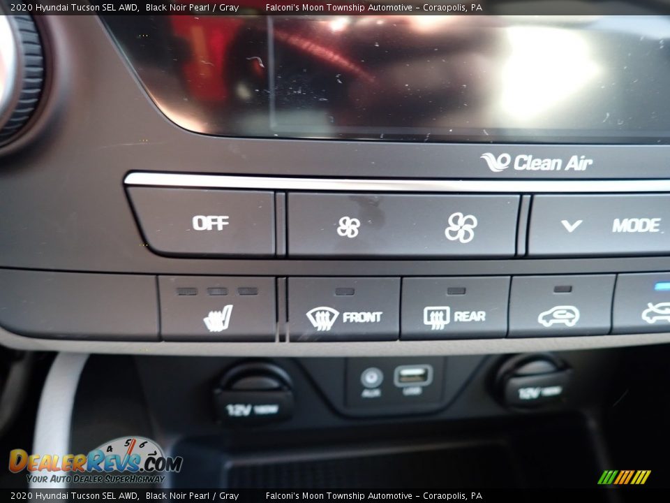 2020 Hyundai Tucson SEL AWD Black Noir Pearl / Gray Photo #15