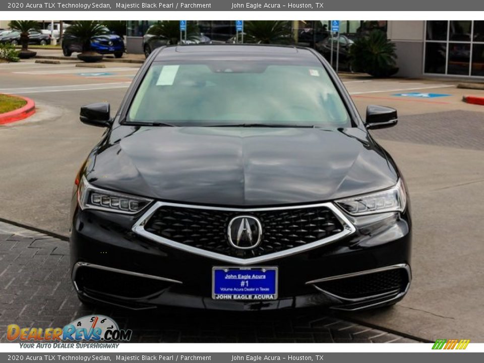2020 Acura TLX Technology Sedan Majestic Black Pearl / Parchment Photo #2