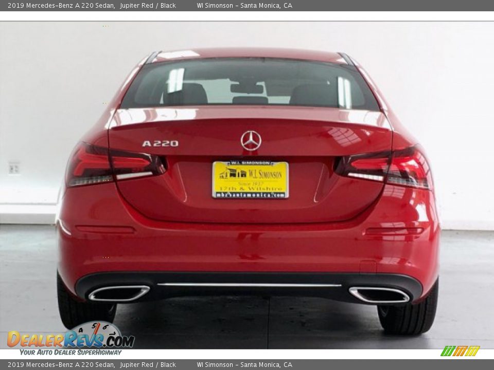 2019 Mercedes-Benz A 220 Sedan Jupiter Red / Black Photo #3
