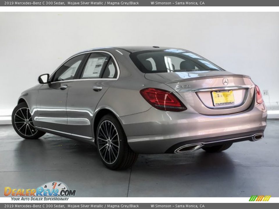 2019 Mercedes-Benz C 300 Sedan Mojave Silver Metallic / Magma Grey/Black Photo #2