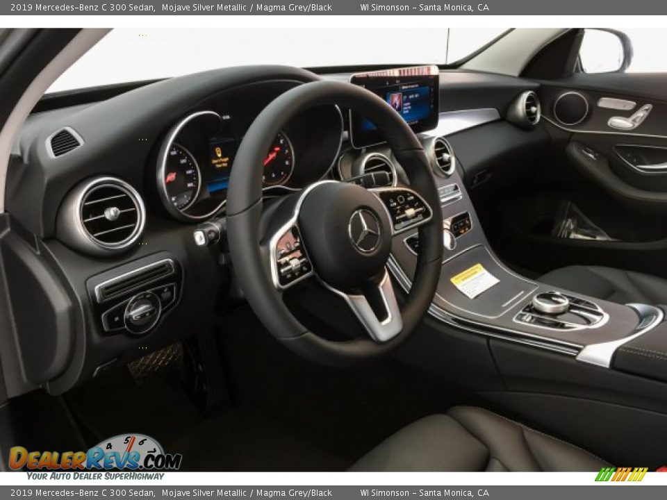 2019 Mercedes-Benz C 300 Sedan Mojave Silver Metallic / Magma Grey/Black Photo #4