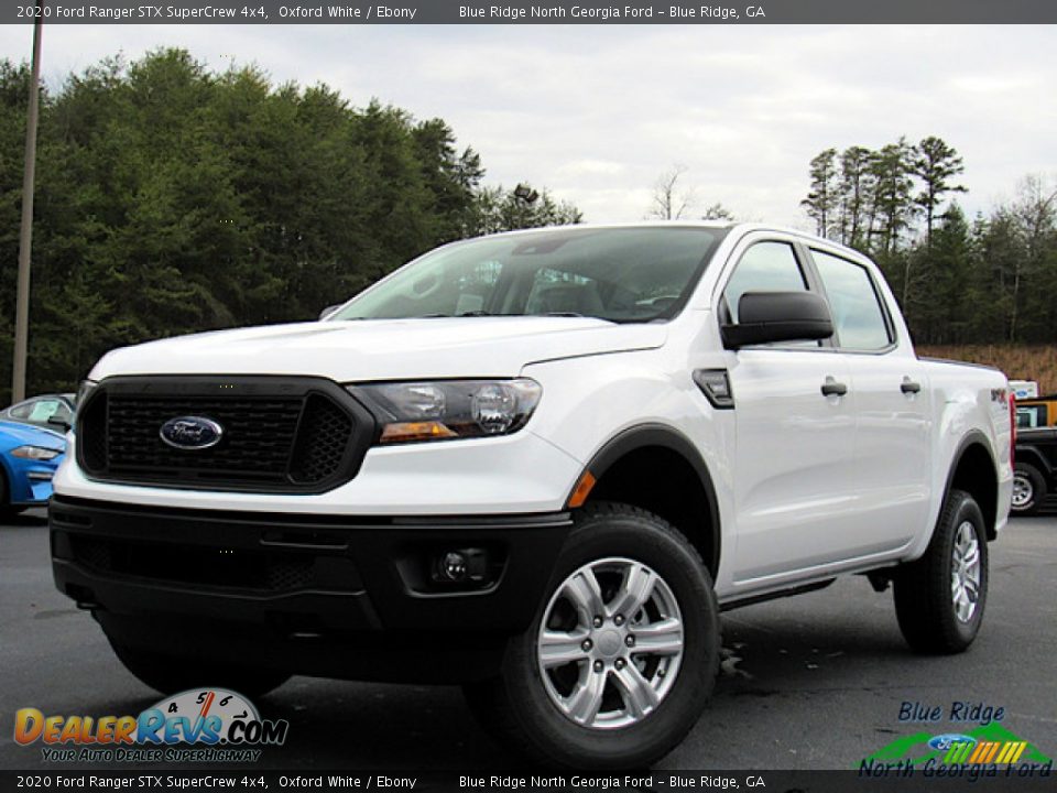 2020 Ford Ranger STX SuperCrew 4x4 Oxford White / Ebony Photo #1