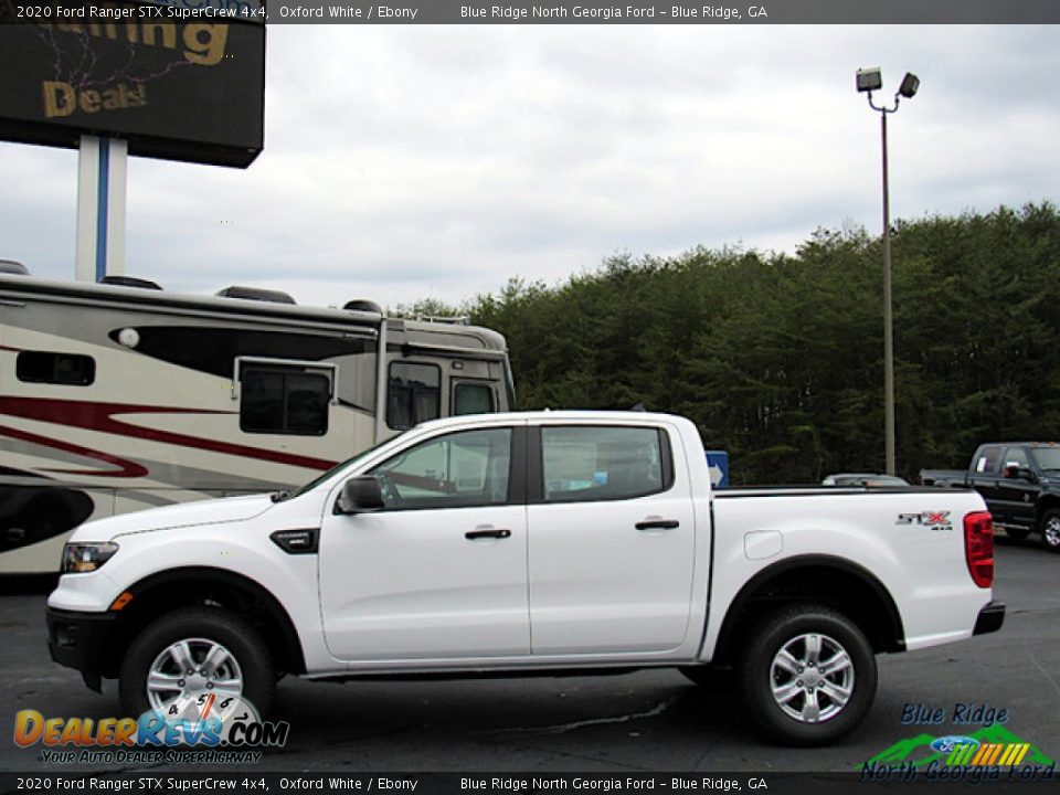 2020 Ford Ranger STX SuperCrew 4x4 Oxford White / Ebony Photo #2