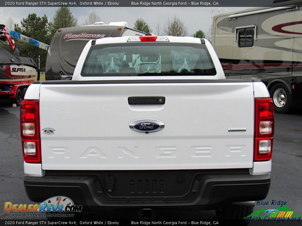 2020 Ford Ranger STX SuperCrew 4x4 Oxford White / Ebony Photo #4