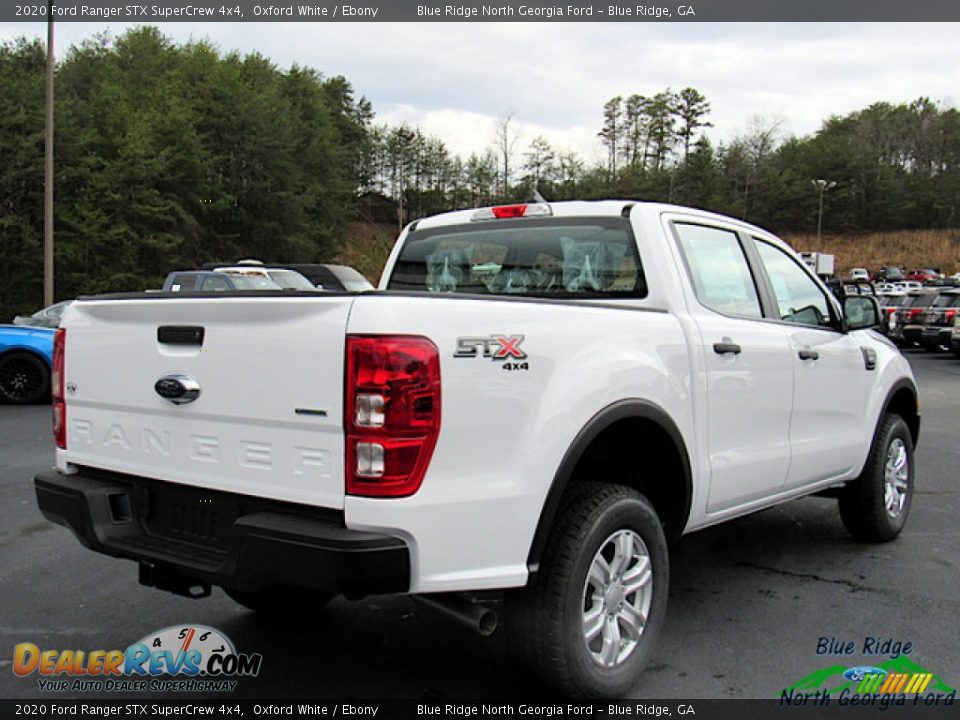 2020 Ford Ranger STX SuperCrew 4x4 Oxford White / Ebony Photo #5