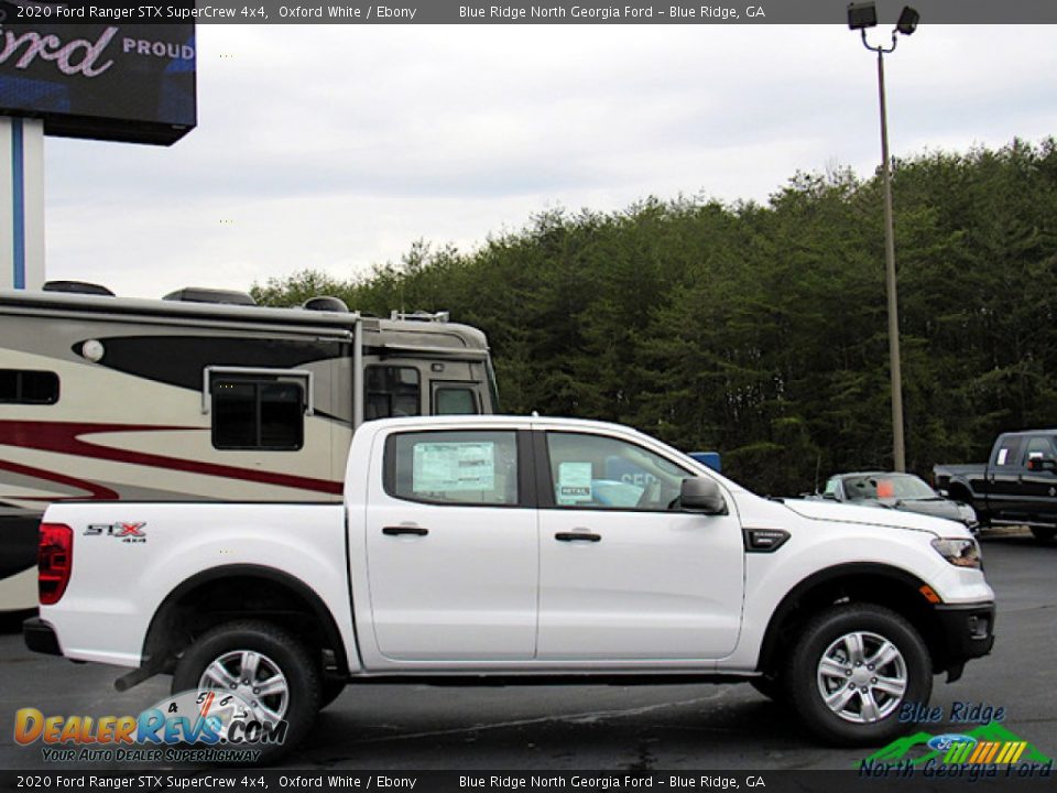 2020 Ford Ranger STX SuperCrew 4x4 Oxford White / Ebony Photo #6