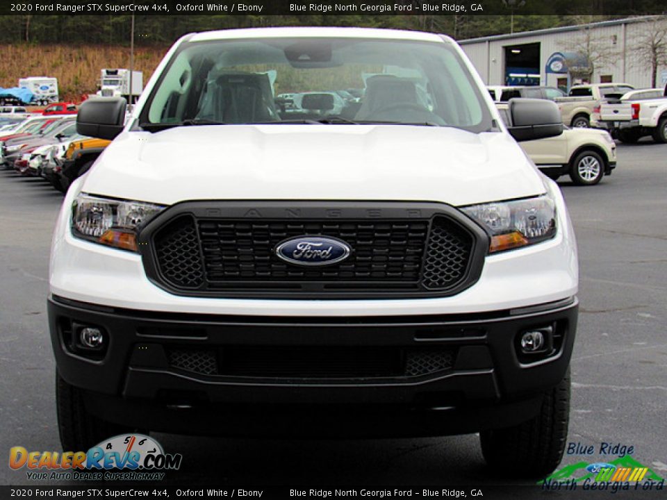 2020 Ford Ranger STX SuperCrew 4x4 Oxford White / Ebony Photo #8