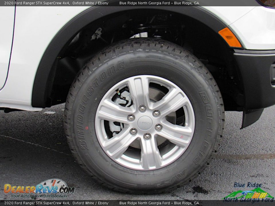 2020 Ford Ranger STX SuperCrew 4x4 Oxford White / Ebony Photo #9