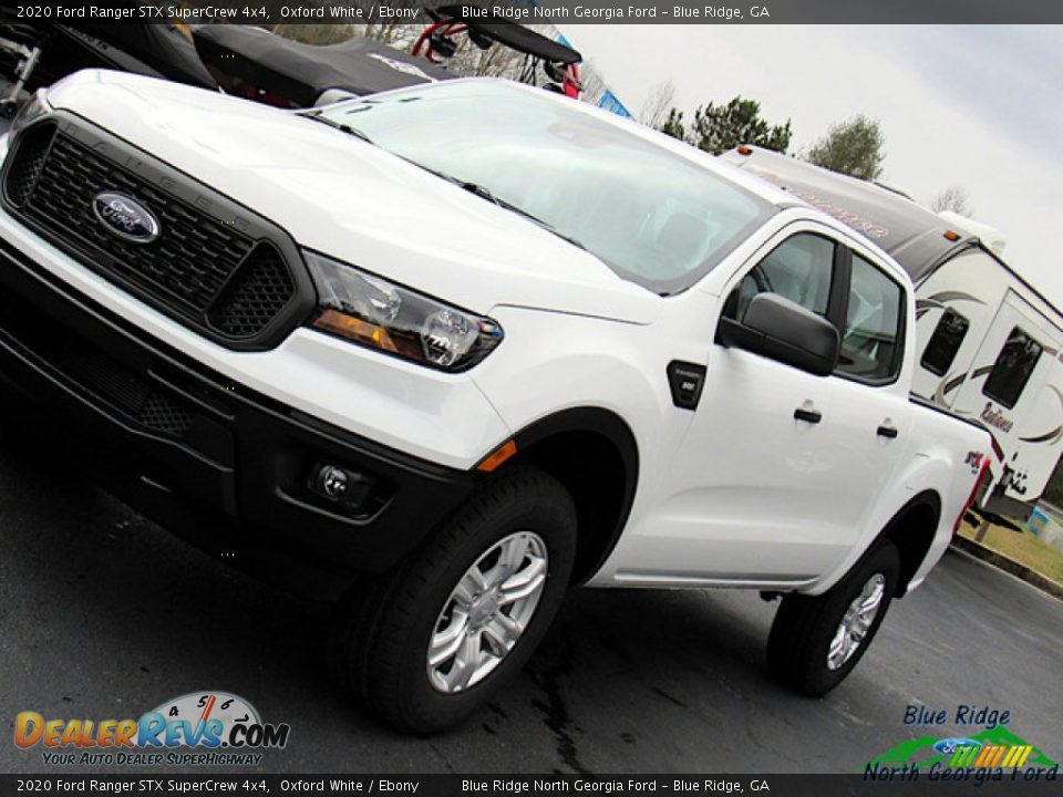 2020 Ford Ranger STX SuperCrew 4x4 Oxford White / Ebony Photo #29