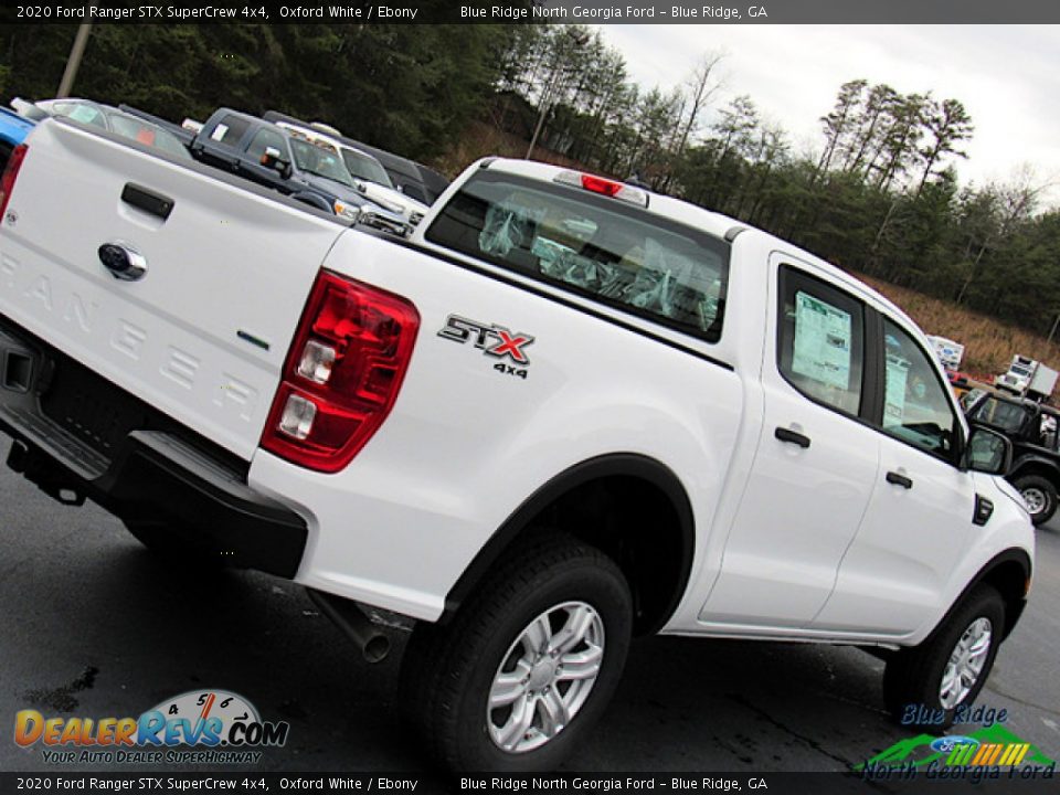 2020 Ford Ranger STX SuperCrew 4x4 Oxford White / Ebony Photo #31
