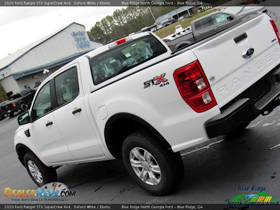 2020 Ford Ranger STX SuperCrew 4x4 Oxford White / Ebony Photo #32