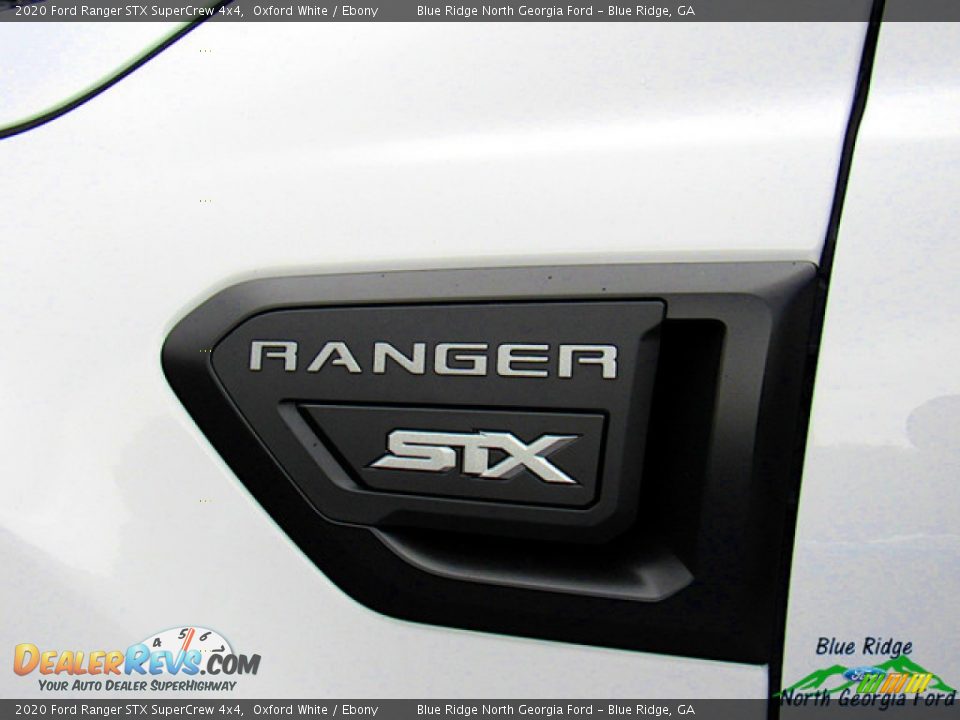 2020 Ford Ranger STX SuperCrew 4x4 Oxford White / Ebony Photo #33