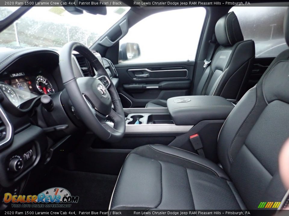 Front Seat of 2020 Ram 1500 Laramie Crew Cab 4x4 Photo #6