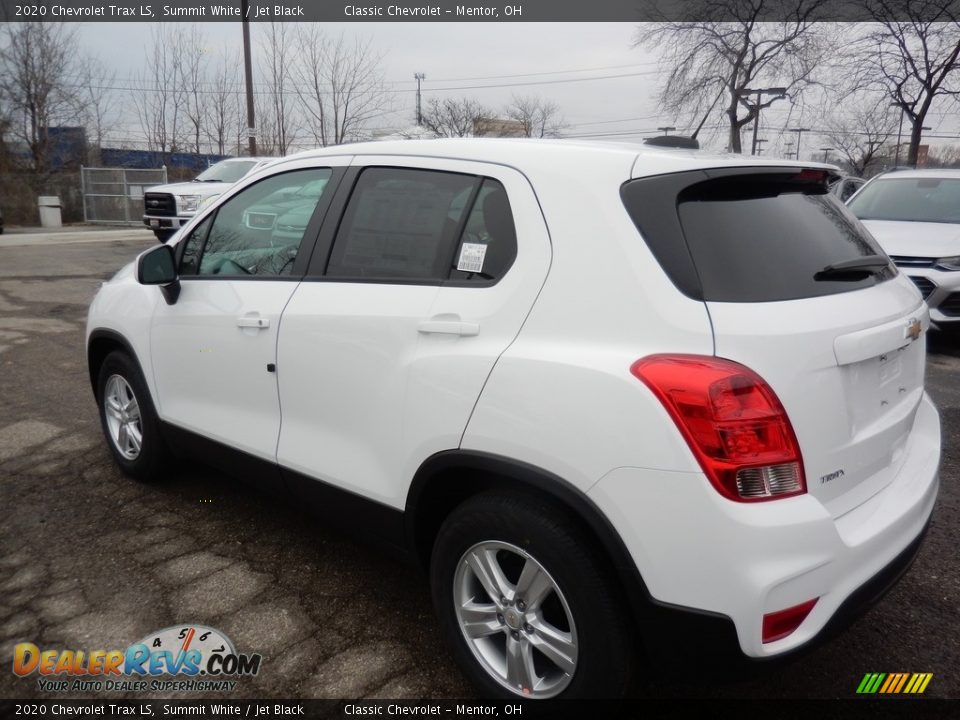 2020 Chevrolet Trax LS Summit White / Jet Black Photo #5