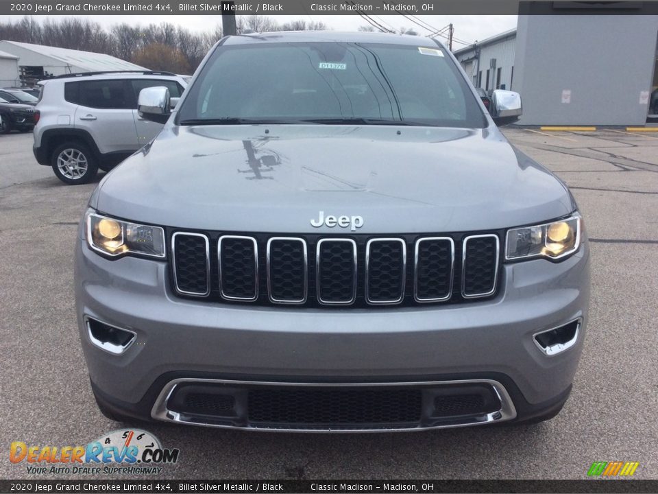 2020 Jeep Grand Cherokee Limited 4x4 Billet Silver Metallic / Black Photo #4