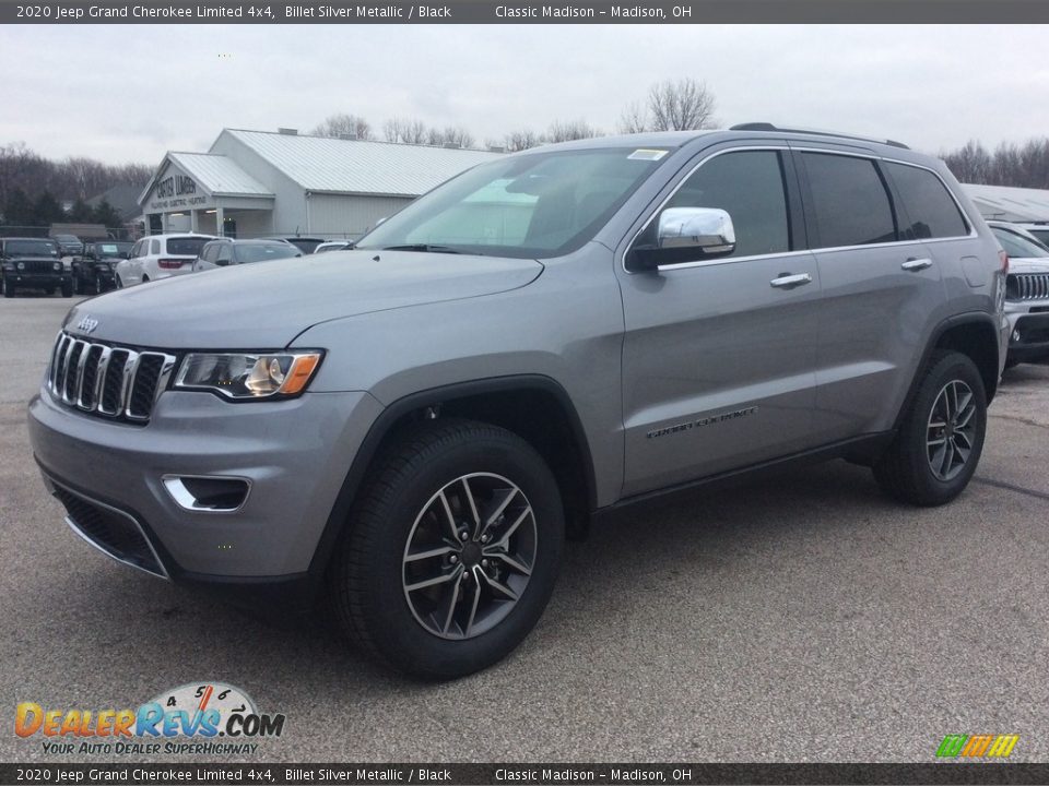 2020 Jeep Grand Cherokee Limited 4x4 Billet Silver Metallic / Black Photo #5