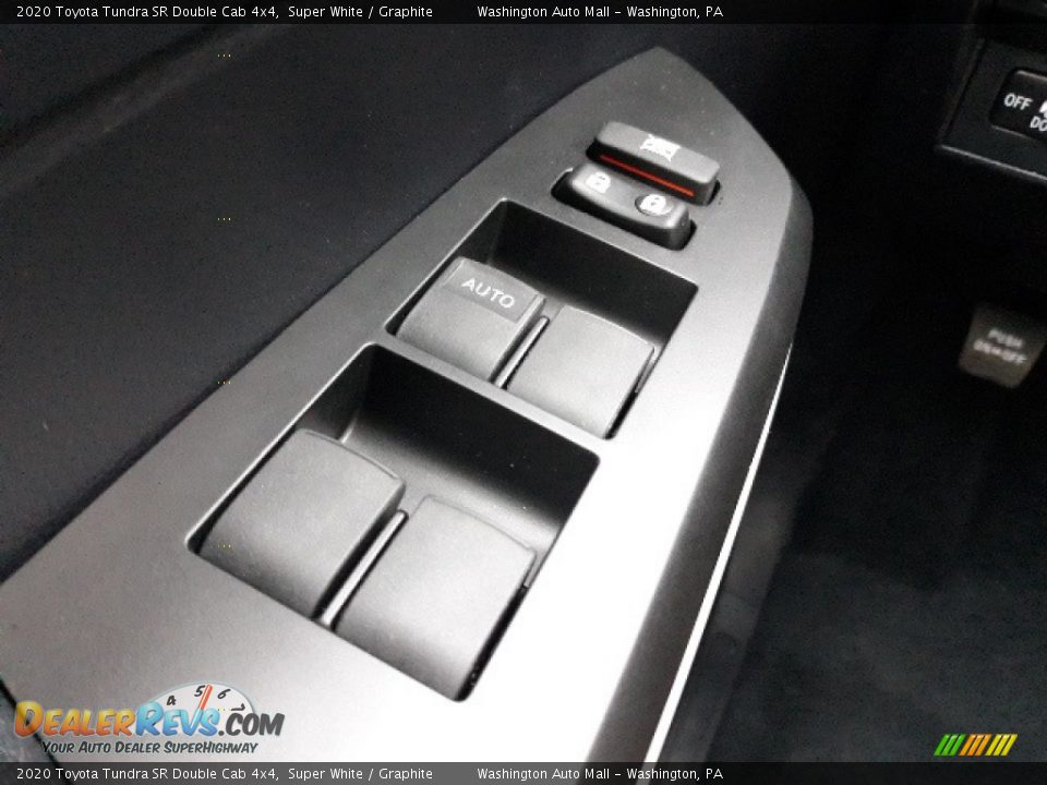 2020 Toyota Tundra SR Double Cab 4x4 Super White / Graphite Photo #6