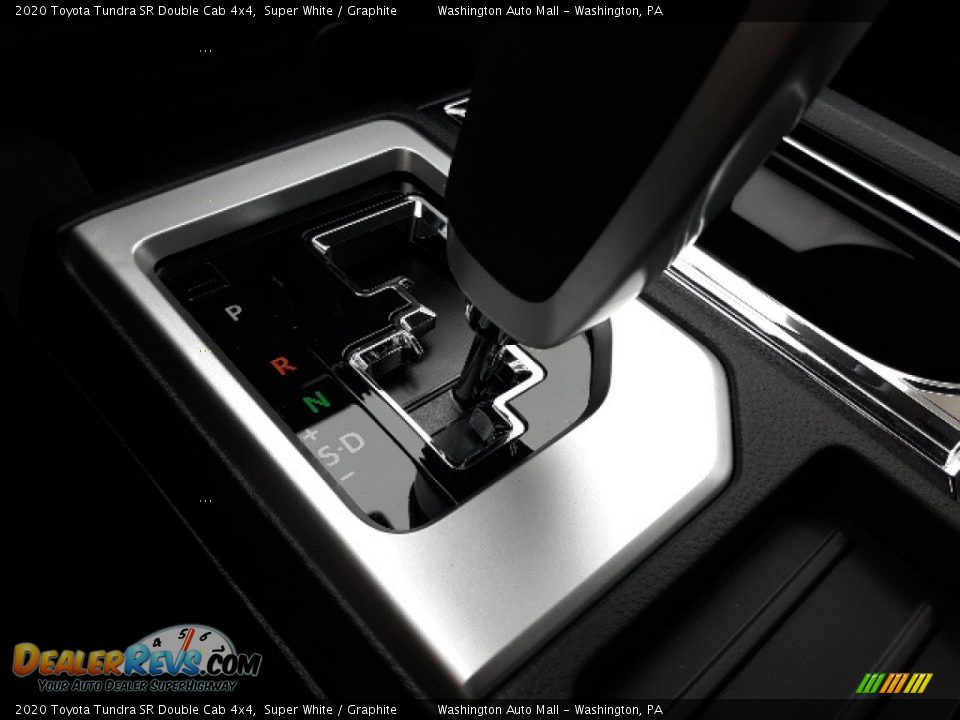 2020 Toyota Tundra SR Double Cab 4x4 Super White / Graphite Photo #16