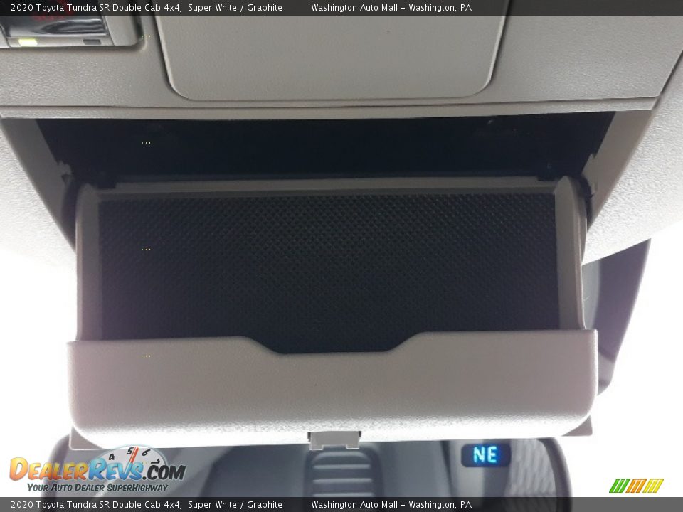 2020 Toyota Tundra SR Double Cab 4x4 Super White / Graphite Photo #18