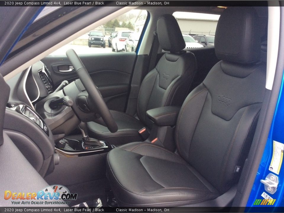 2020 Jeep Compass Limted 4x4 Laser Blue Pearl / Black Photo #2