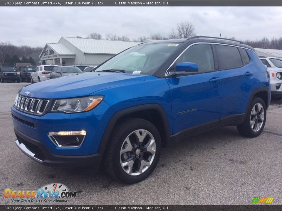2020 Jeep Compass Limted 4x4 Laser Blue Pearl / Black Photo #5
