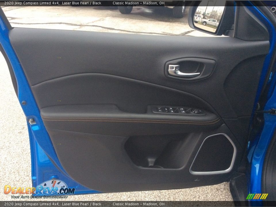 2020 Jeep Compass Limted 4x4 Laser Blue Pearl / Black Photo #10
