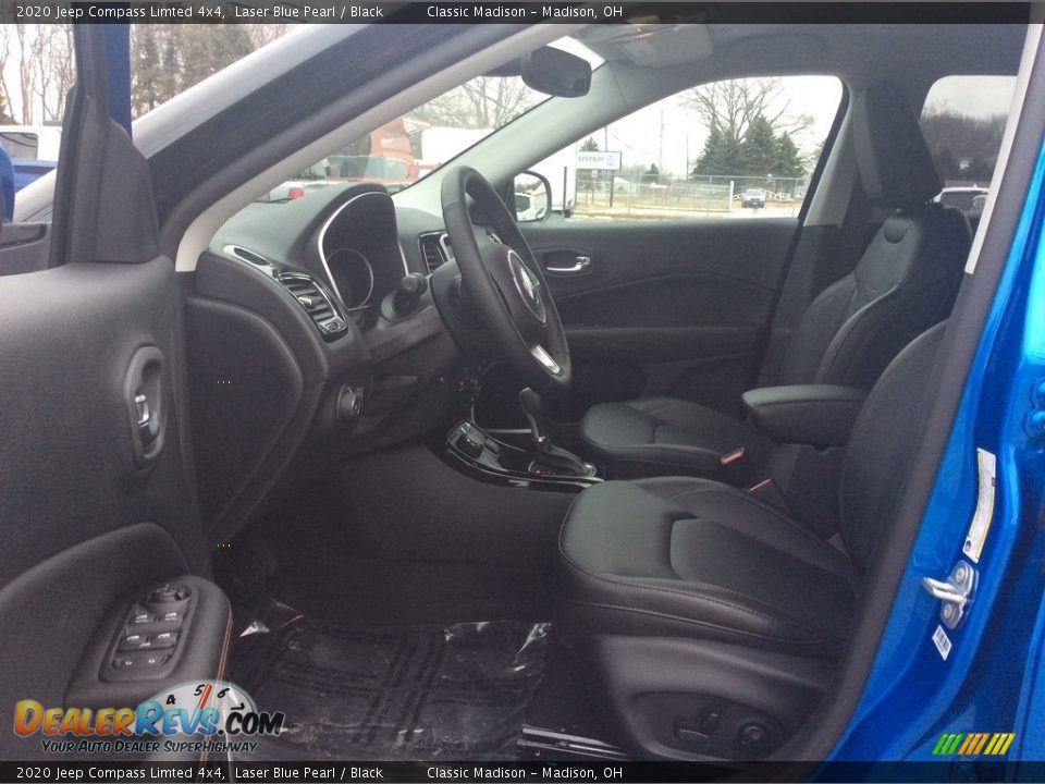 2020 Jeep Compass Limted 4x4 Laser Blue Pearl / Black Photo #11