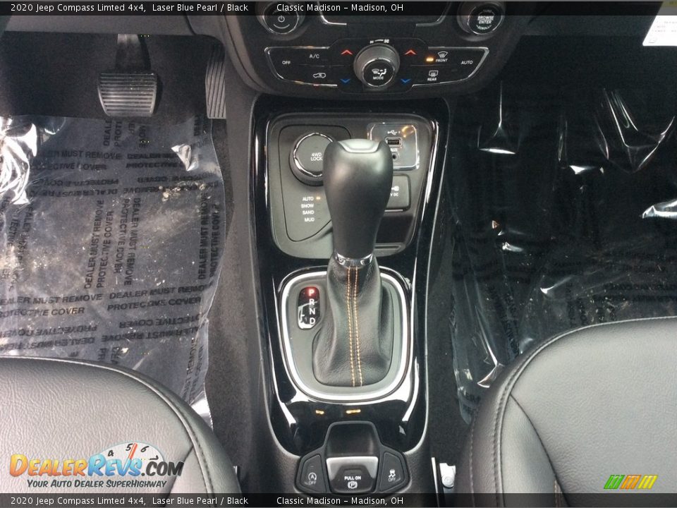 2020 Jeep Compass Limted 4x4 Laser Blue Pearl / Black Photo #16