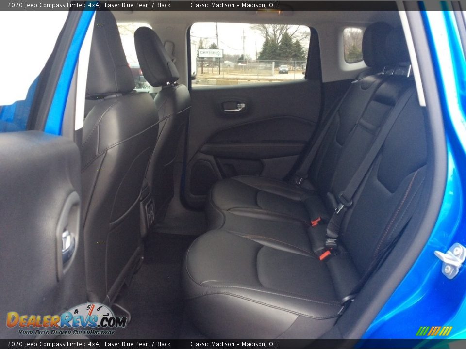 2020 Jeep Compass Limted 4x4 Laser Blue Pearl / Black Photo #17