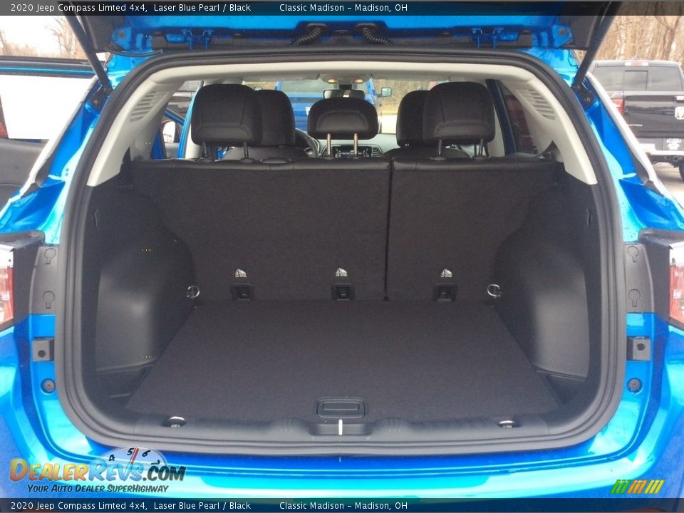 2020 Jeep Compass Limted 4x4 Laser Blue Pearl / Black Photo #18