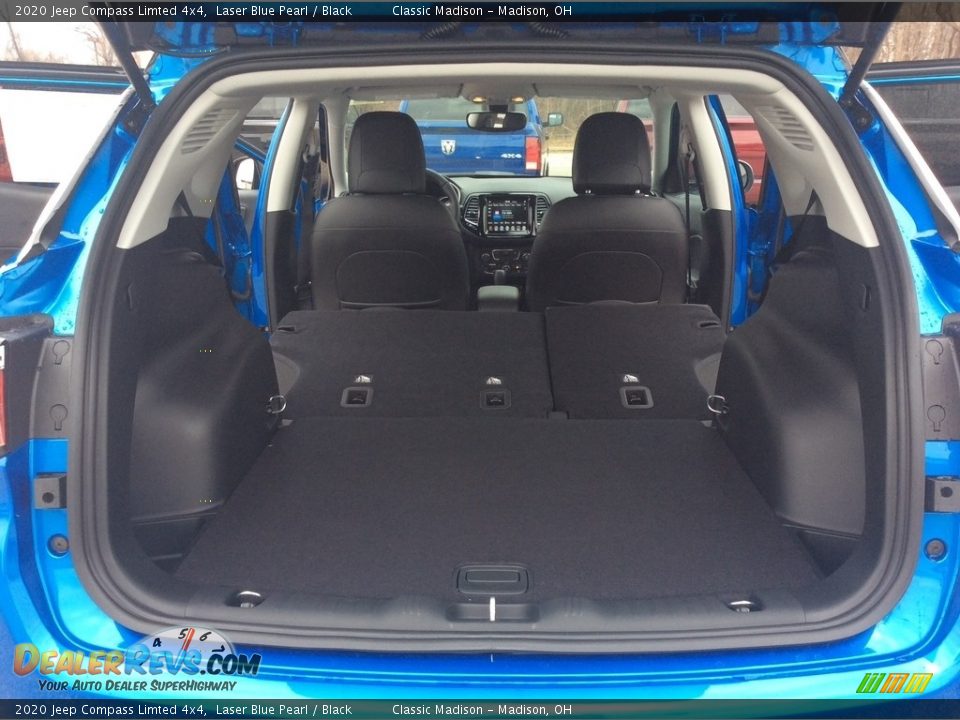 2020 Jeep Compass Limted 4x4 Laser Blue Pearl / Black Photo #19