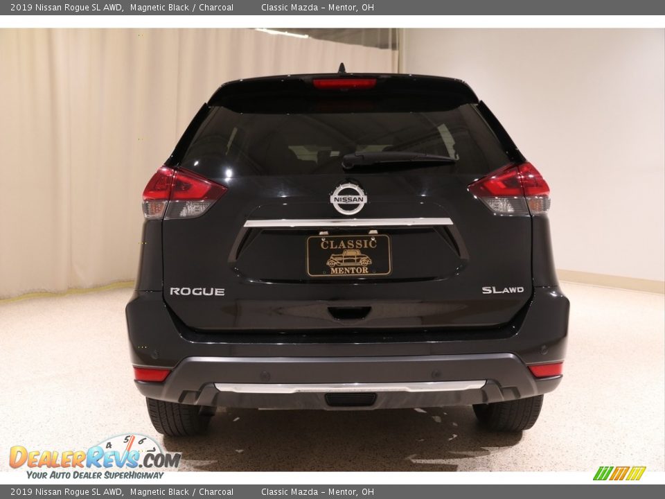 2019 Nissan Rogue SL AWD Magnetic Black / Charcoal Photo #19