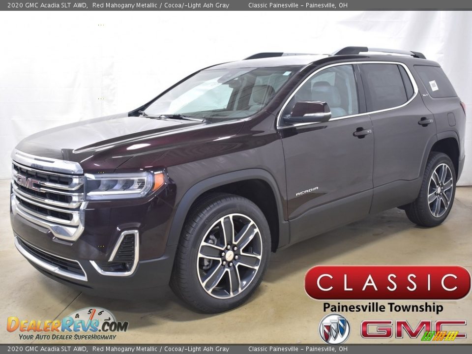 2020 GMC Acadia SLT AWD Red Mahogany Metallic / Cocoa/­Light Ash Gray Photo #1
