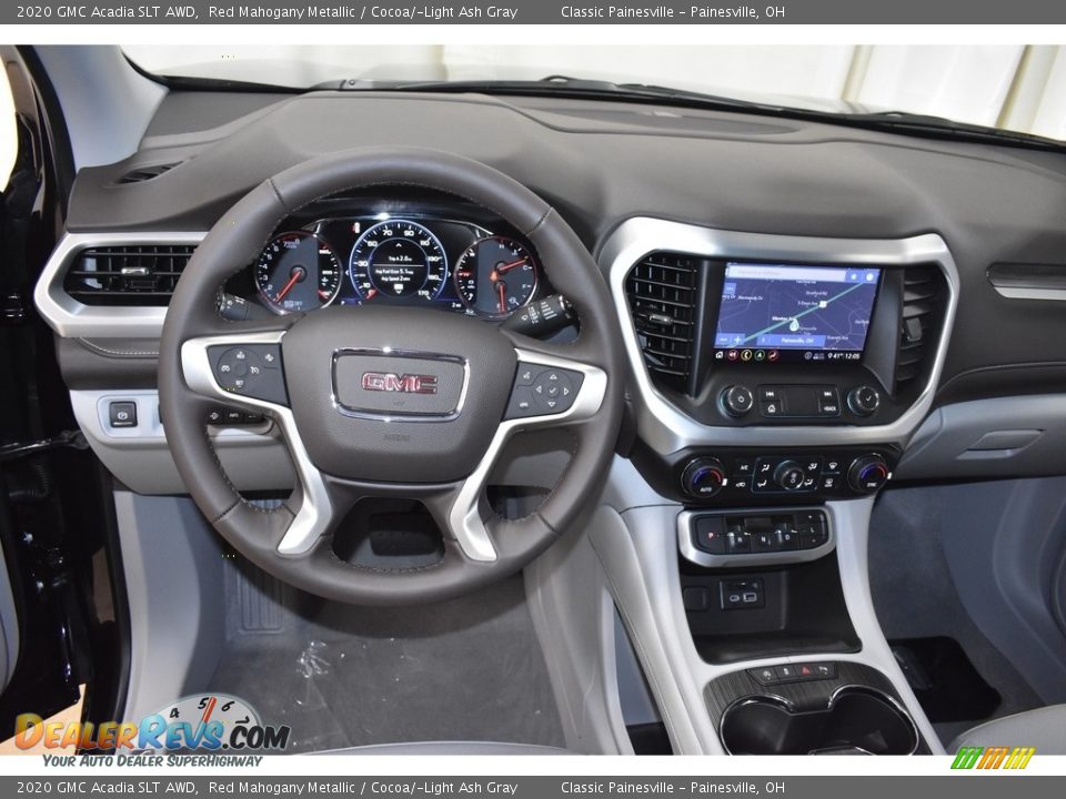 2020 GMC Acadia SLT AWD Red Mahogany Metallic / Cocoa/­Light Ash Gray Photo #3